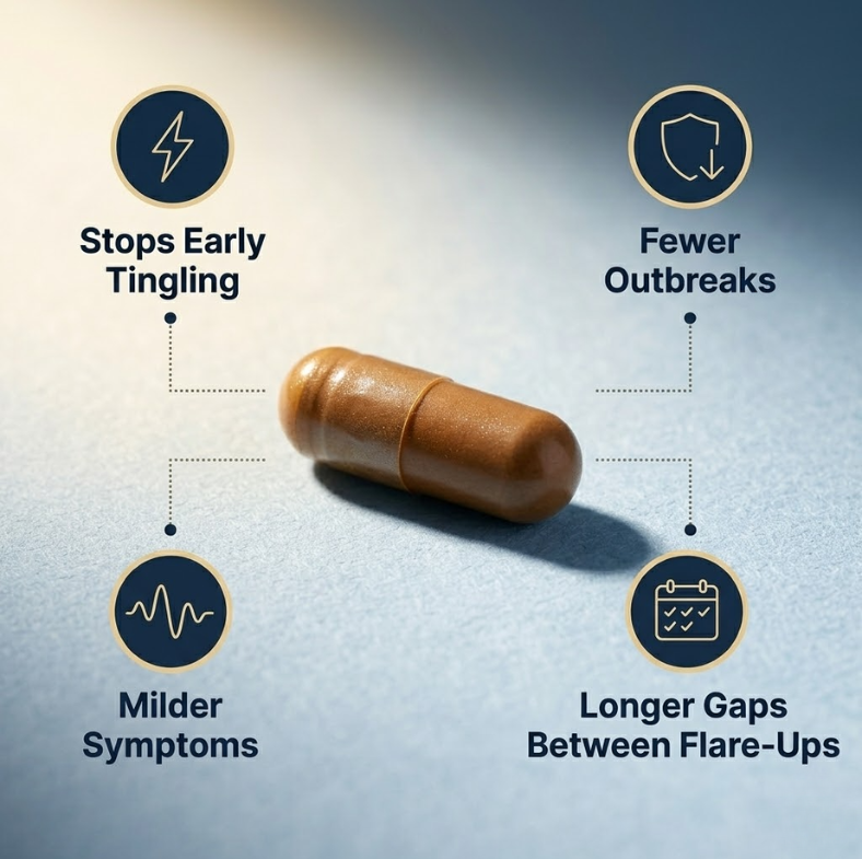 Rovella L-Lysine + Monolaurin  – Daily Two-Step Defense Against Herpes Outbreaks