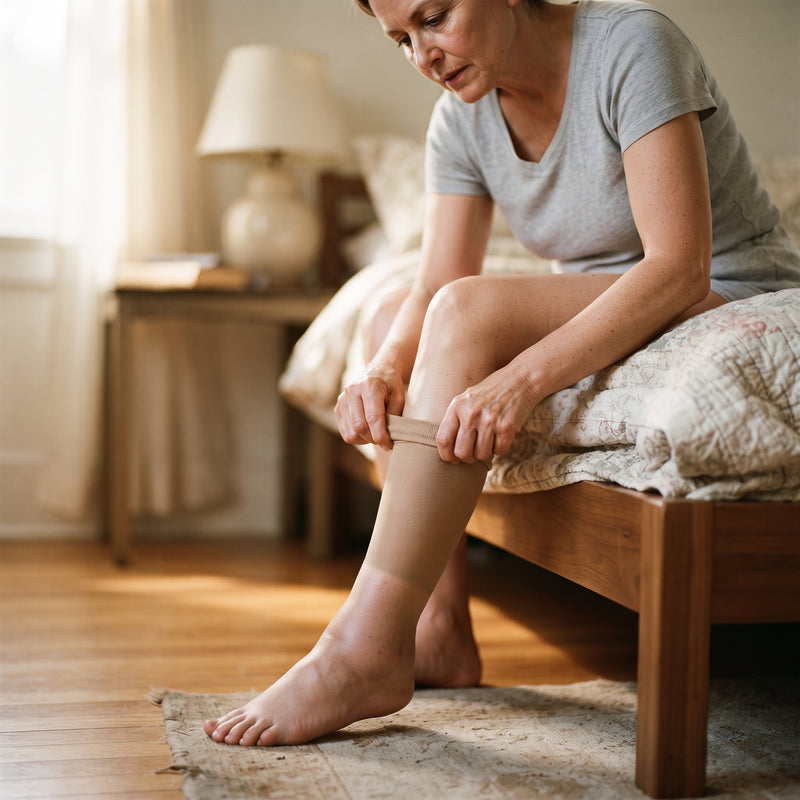 Why Compression Stockings Don't Actually Fix The Cause.