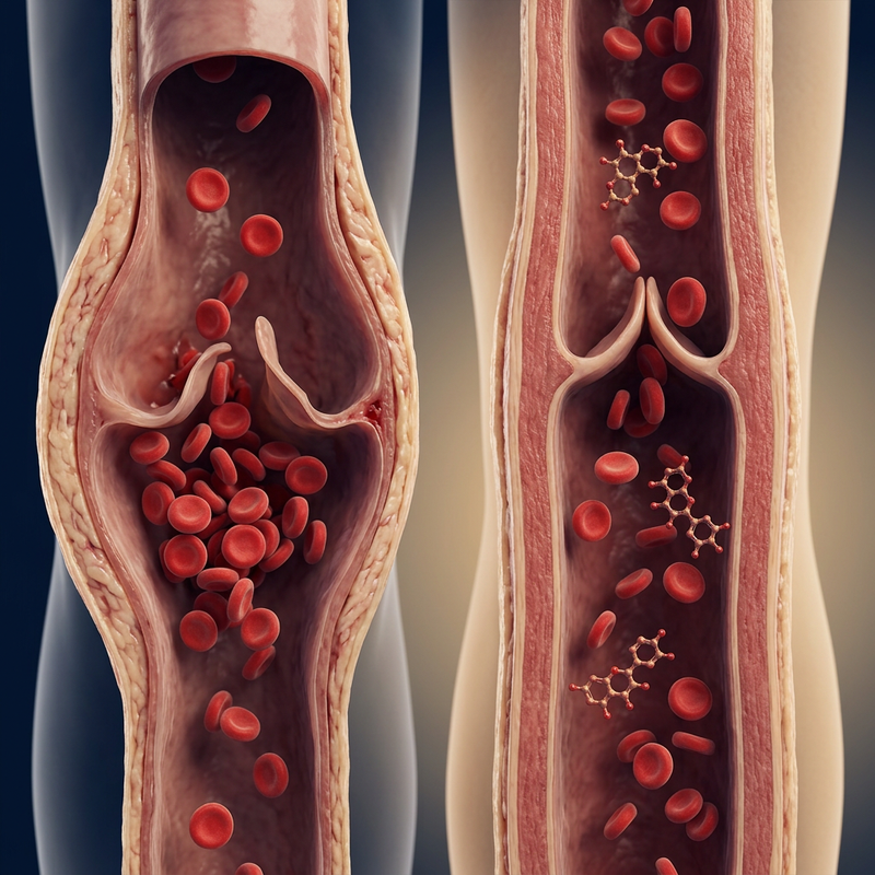 The Two Molecules That Reach The Vein Compression Can't.