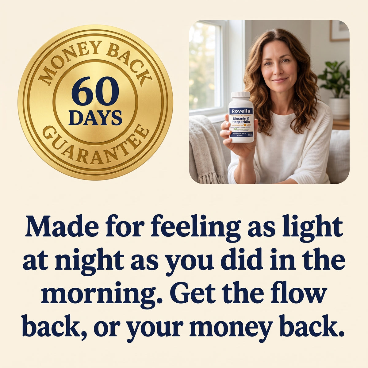 Diosmin & Hesperidin Capsules | Lymphatic Drainage Formula