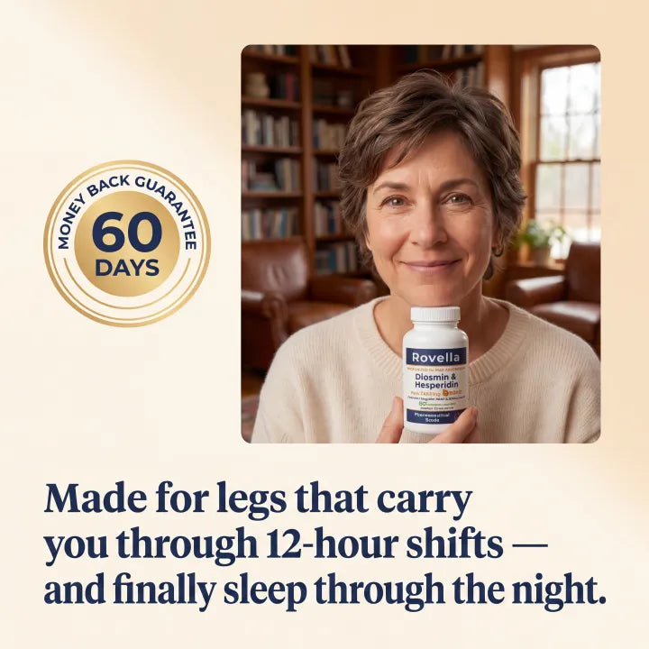 Diosmin & Hesperidin Capsules | Natural Swollen Leg & Ankles Support