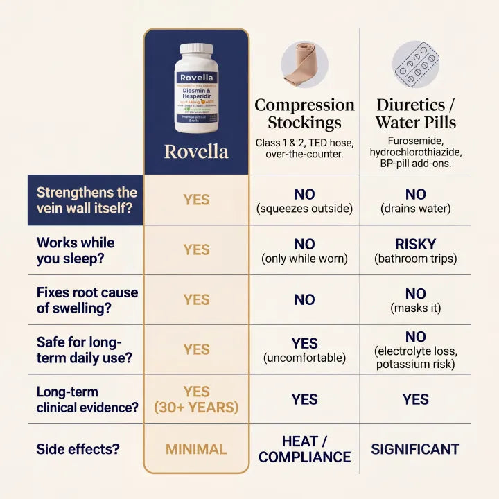 Diosmin & Hesperidin Capsules | Natural Swollen Leg & Ankles Support